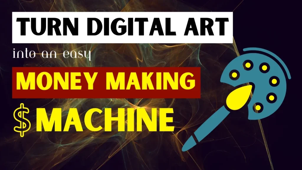 how to sell digital art online and make money